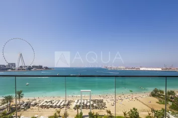 Luxury Beachfront Unit | Ain Dubai Views